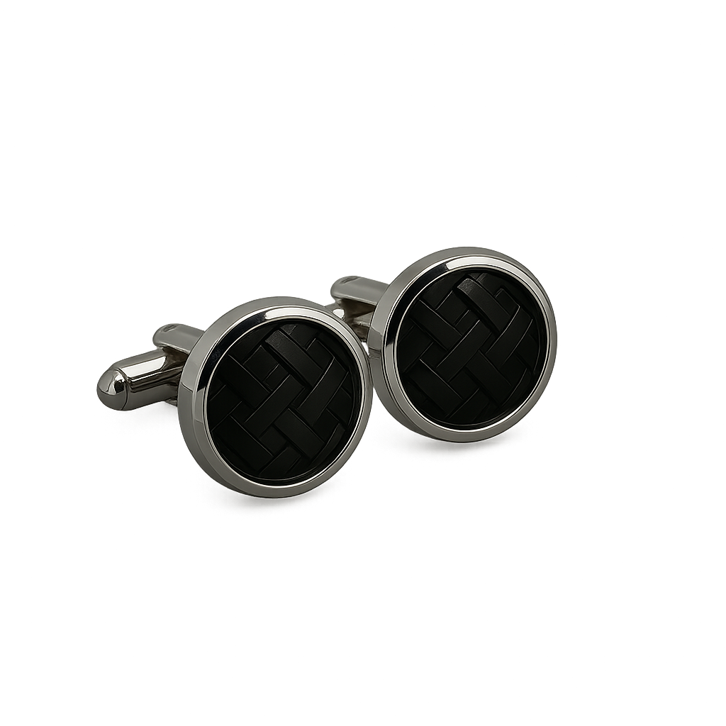 Anthrazit mit Flechtoptik