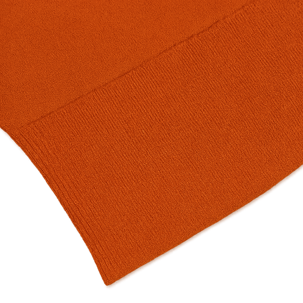 Turtleneck Sweater Orange