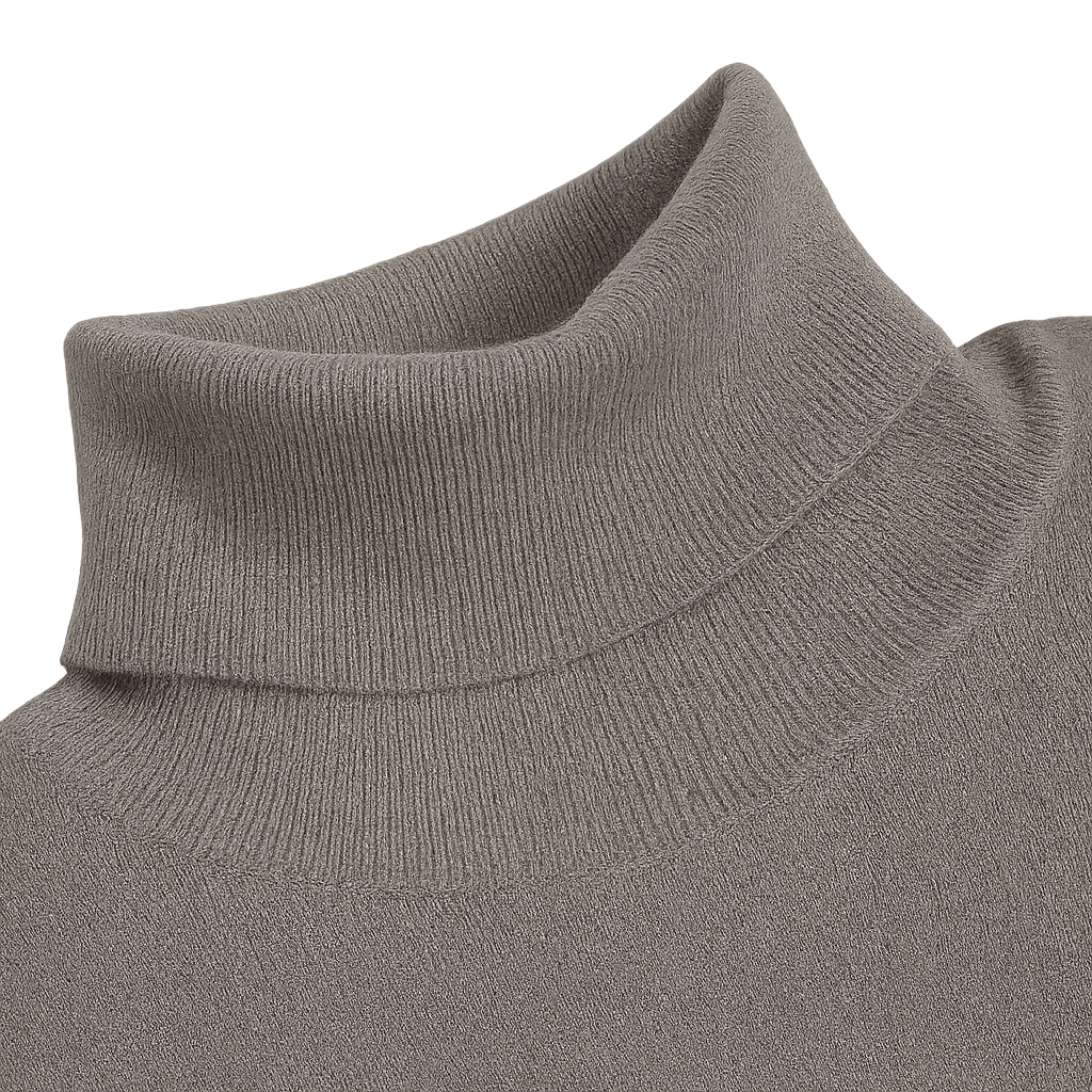 Turtleneck Sweater Grey