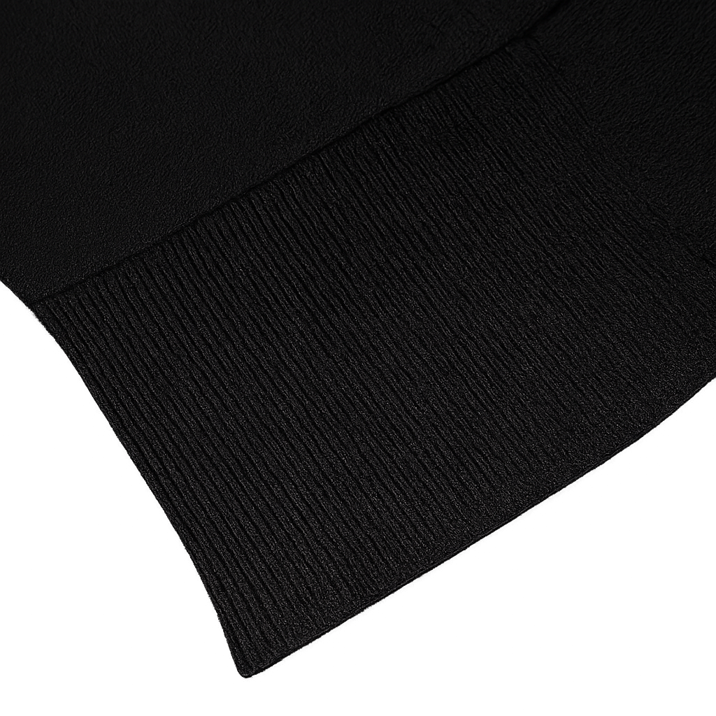 Rollkragen Pullover Schwarz