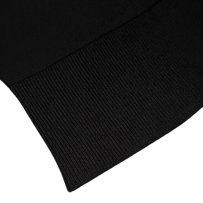 Rollkragen Pullover Schwarz