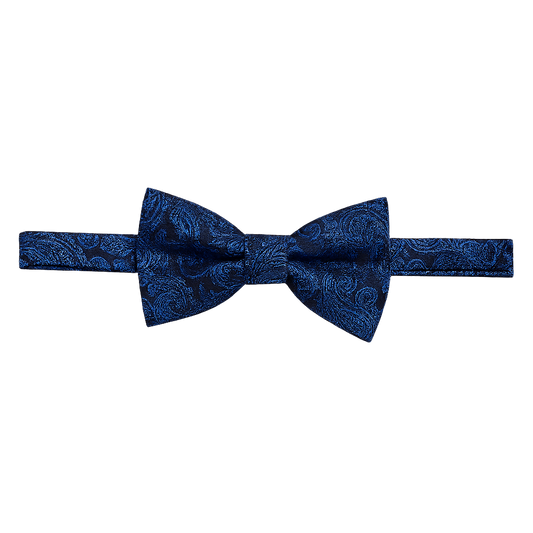 Navy blue bow tie