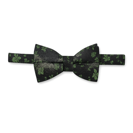 Navy blue bow tie